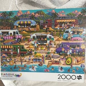 Buffalo Games Hawaiian Food Truck Festival Puzzle - 2000 Pieces